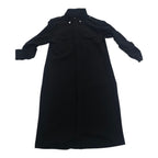 Vestido Camisero Michael Kors Mujer Talla Petite Color Negro