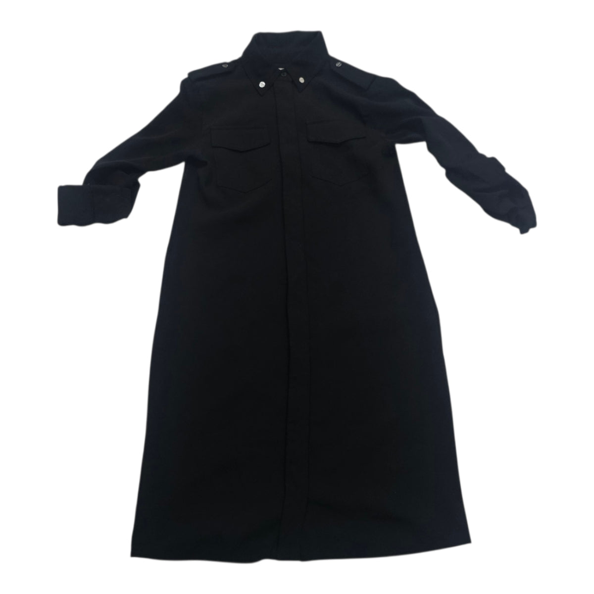 Vestido Camisero Michael Kors Mujer Talla Petite Color Negro