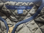 Chaleco Tommy Hilfiger Mujer Talla Xxs Verde Capitonado