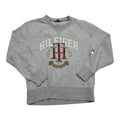Sudadera Tommy Hilfiger De Mujer Talla Xxs Color Gris Claro