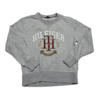 Sudadera Tommy Hilfiger De Mujer Talla Xxs Color Gris Claro