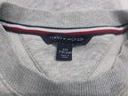 Sudadera Tommy Hilfiger De Mujer Talla Xxs Color Gris Claro