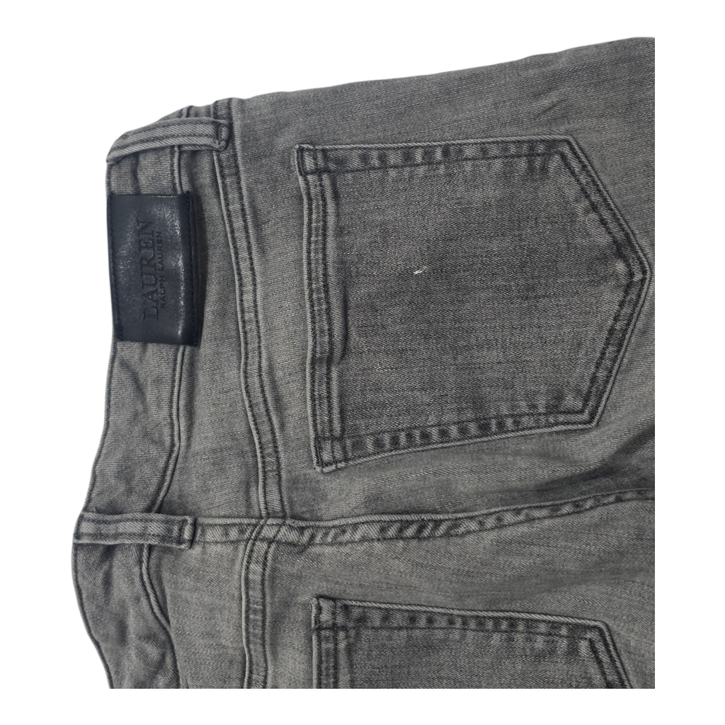 Pantalon Ralph Lauren De Mujer Talla 2 Color Gris Degradado