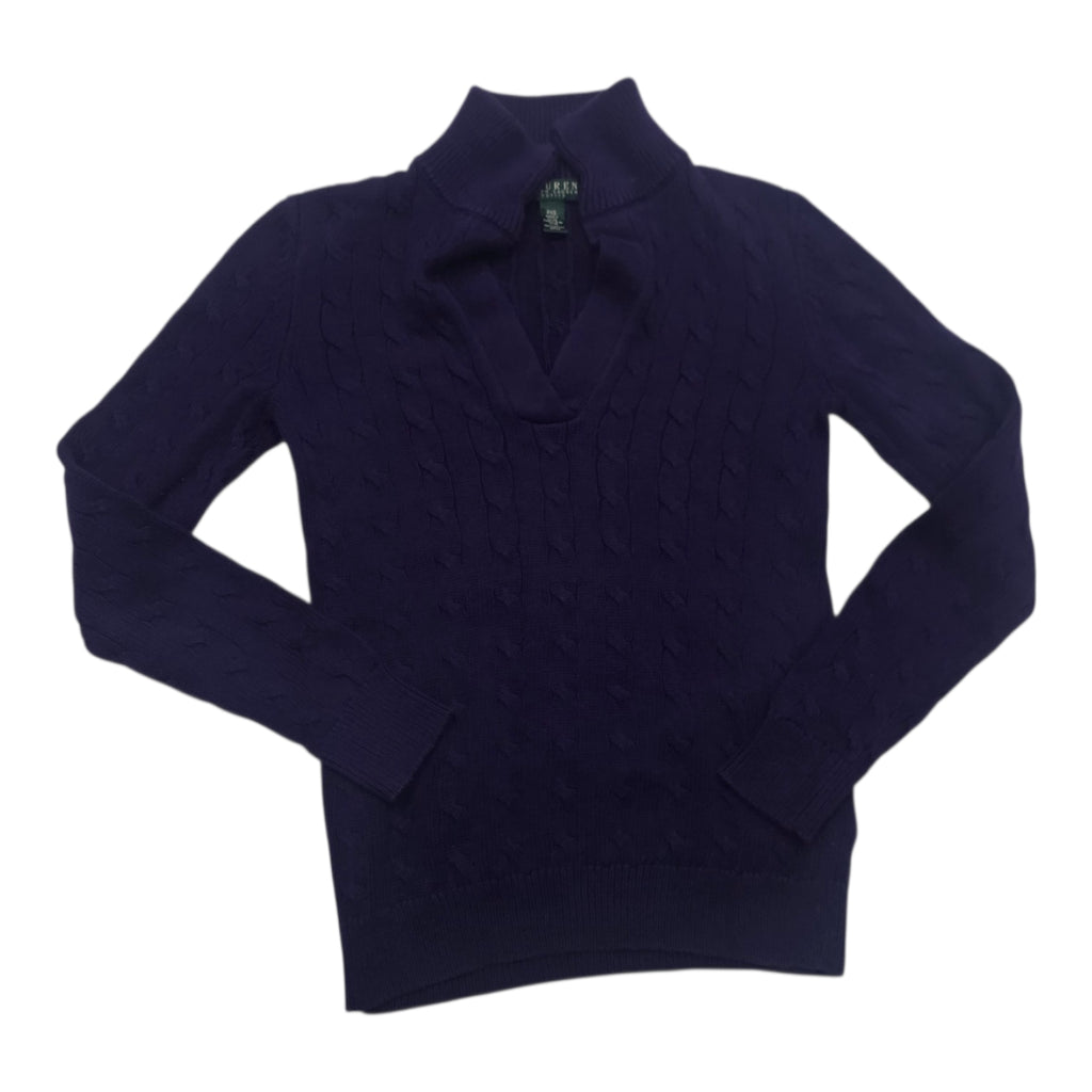 Sueter Ralph Lauren Petite Extra Chico Color Morado
