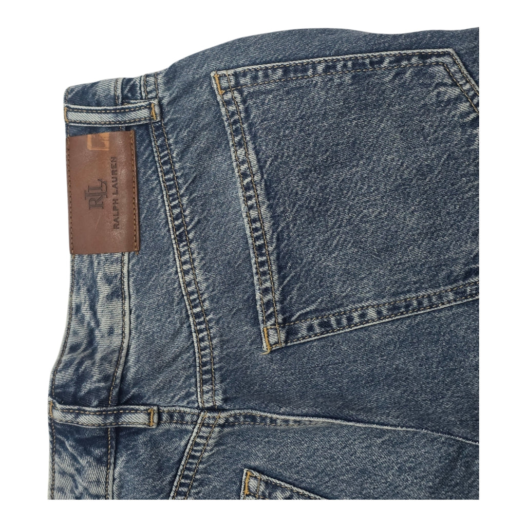 Pantalon Ralph Lauren De Mujer Talla 2 De Mezclilla Índigo