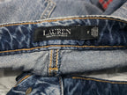 Pantalon Ralph Lauren De Mujer Talla 2 De Mezclilla Índigo