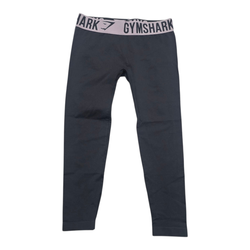 Legging Gymshark De Mujer Extra Chica Color Gris Con Rosa