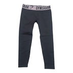 Legging Gymshark De Mujer Extra Chica Color Gris Con Rosa