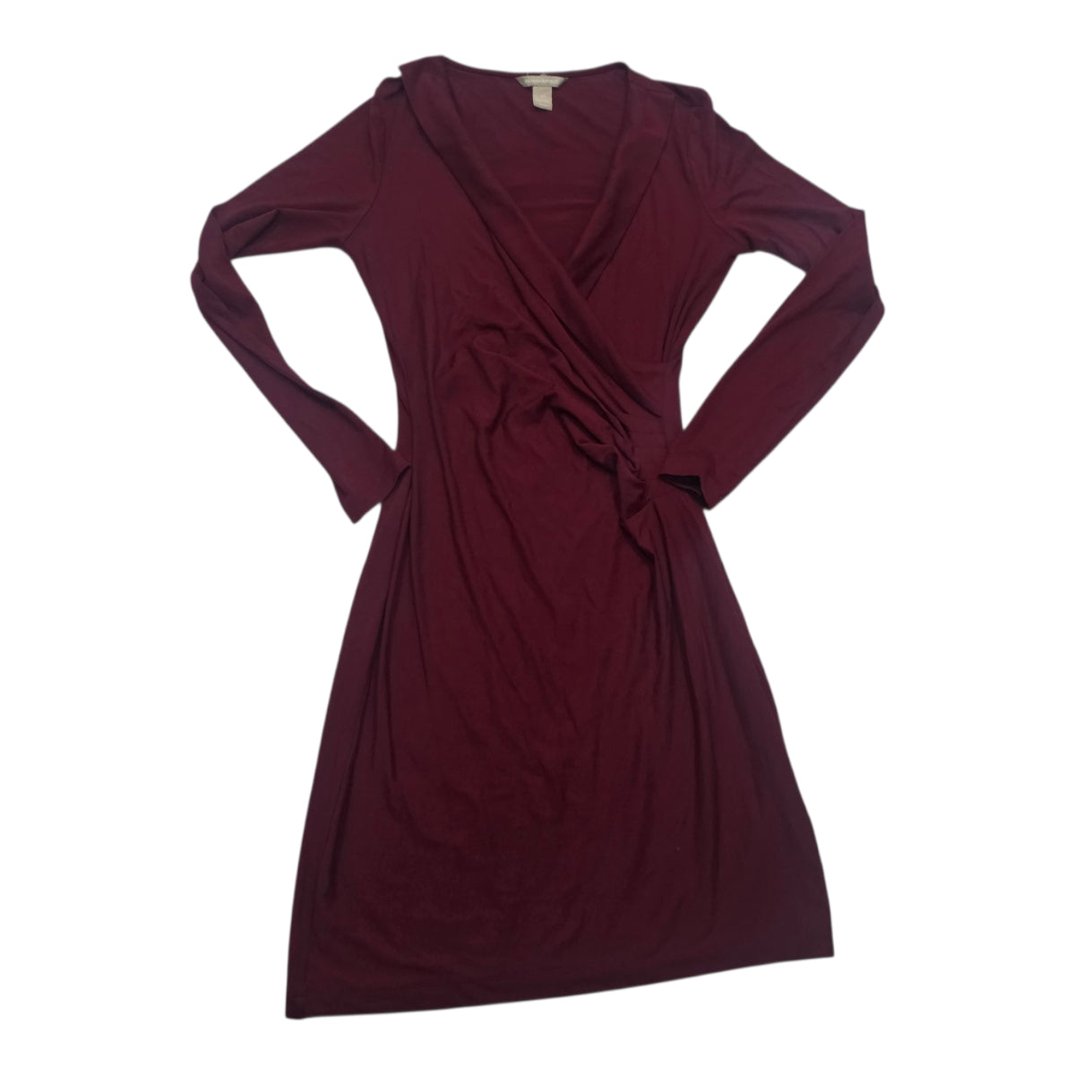 Vestido Michael Kors De Mujer Cruzado Color Vino