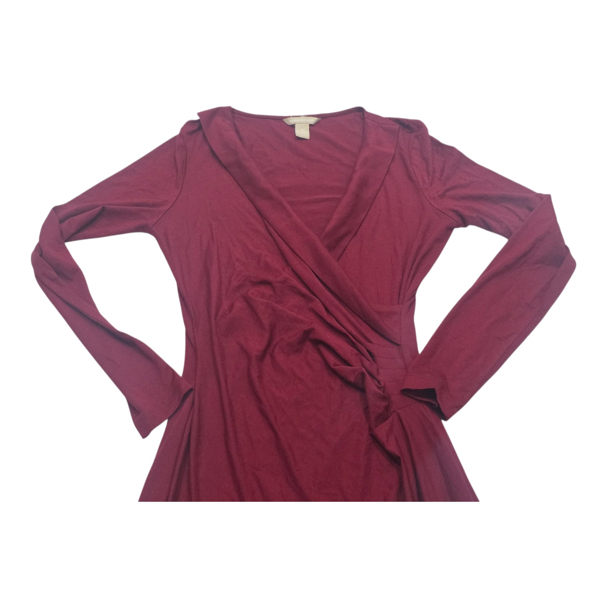 Vestido Michael Kors De Mujer Cruzado Color Vino