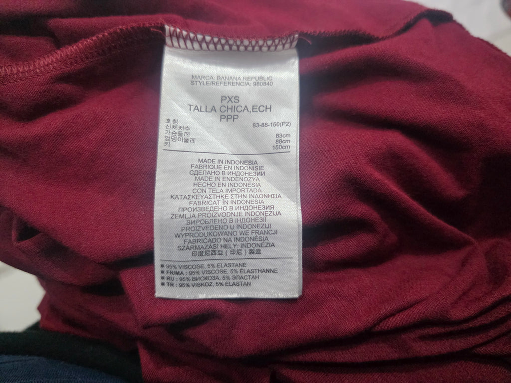 Vestido Michael Kors De Mujer Cruzado Color Vino