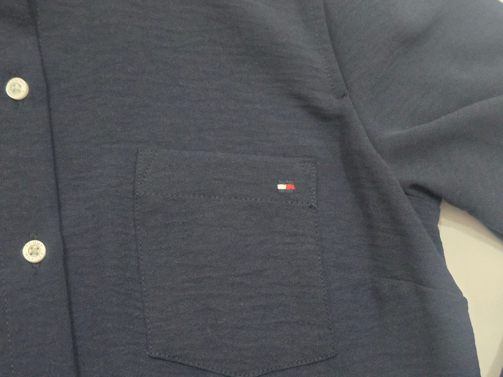 Camisa Tommy Hilfiger De Mujer Azul Profundo