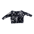 Blusa Michael Kors Mujer Talla Chica Petite Morada Con Negro