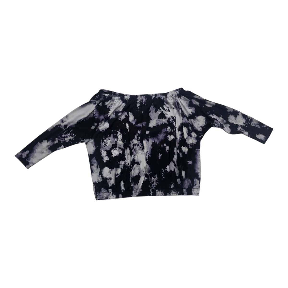 Blusa Michael Kors Mujer Talla Chica Petite Morada Con Negro