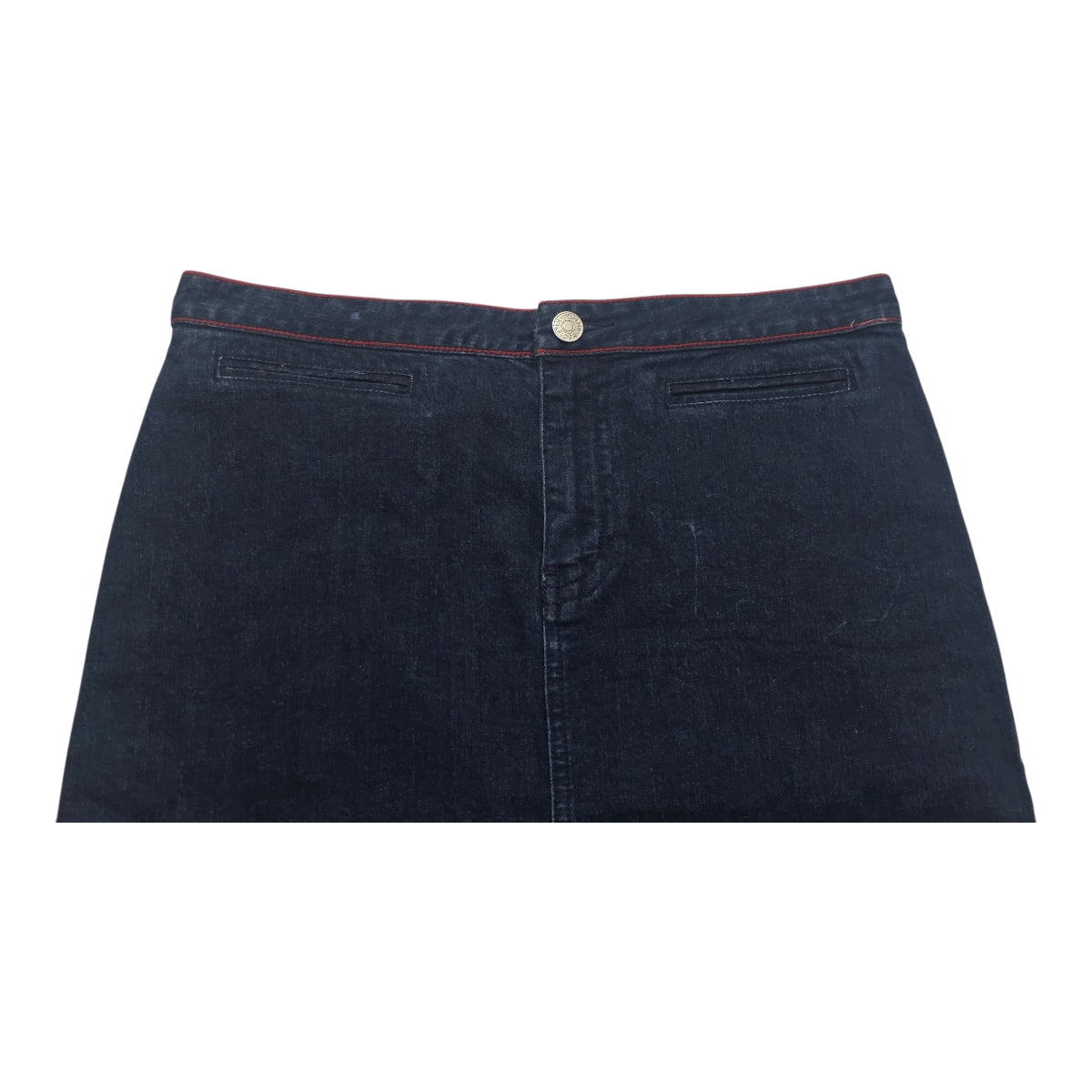 Falda De Mezclilla Tommy Hilfiger De Mujer Talla 4 Azul