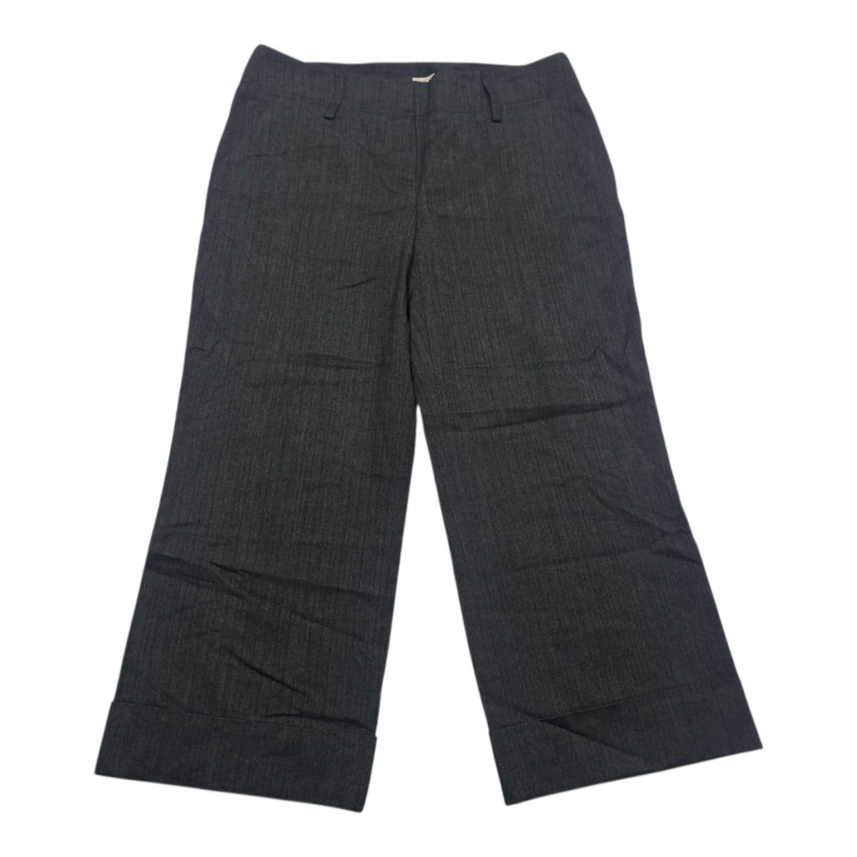 Pantalon Michael Kors Mujer Talla 6vestir Gris Con Lineas