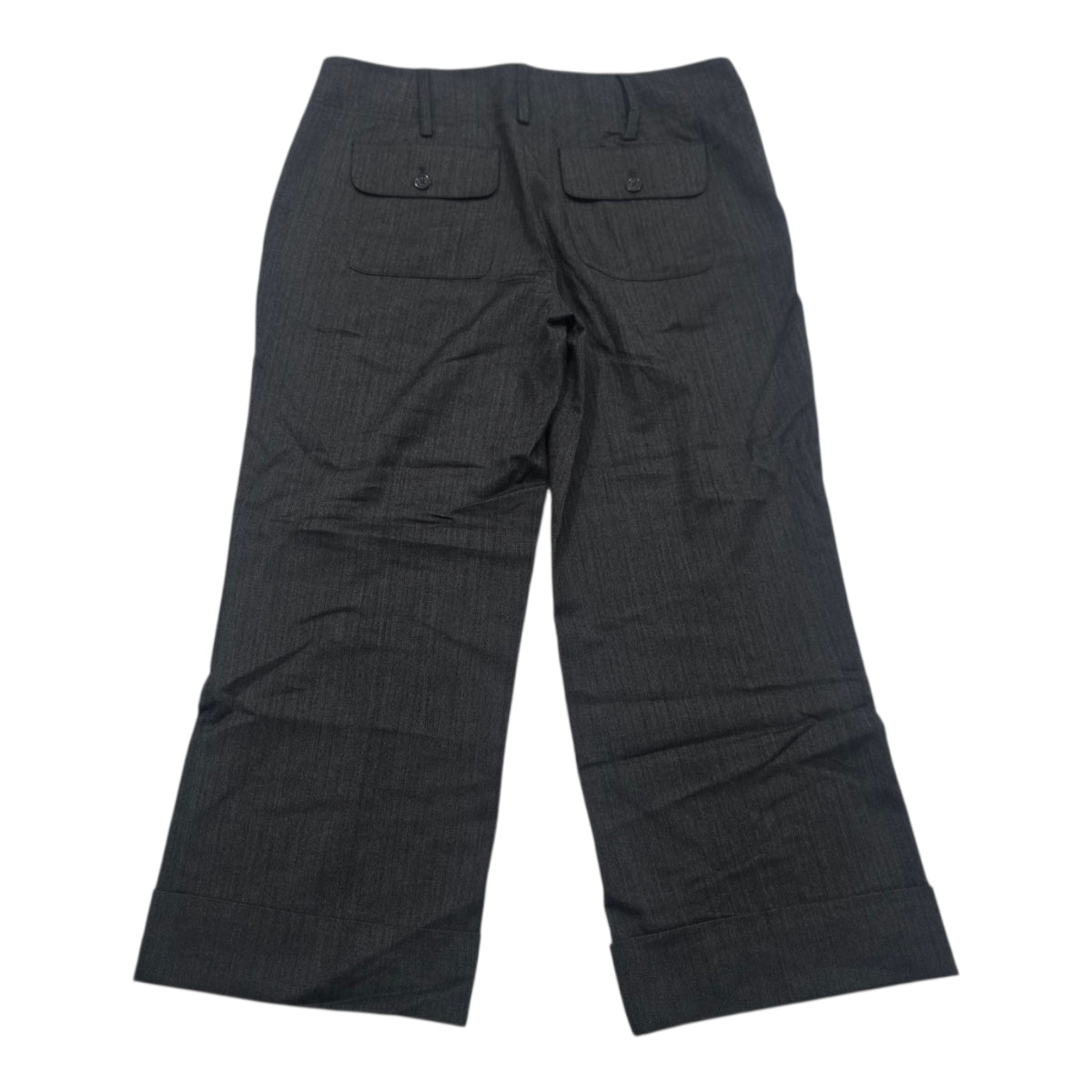 Pantalon Michael Kors Mujer Talla 6vestir Gris Con Lineas