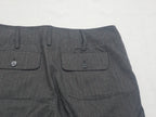 Pantalon Michael Kors Mujer Talla 6vestir Gris Con Lineas