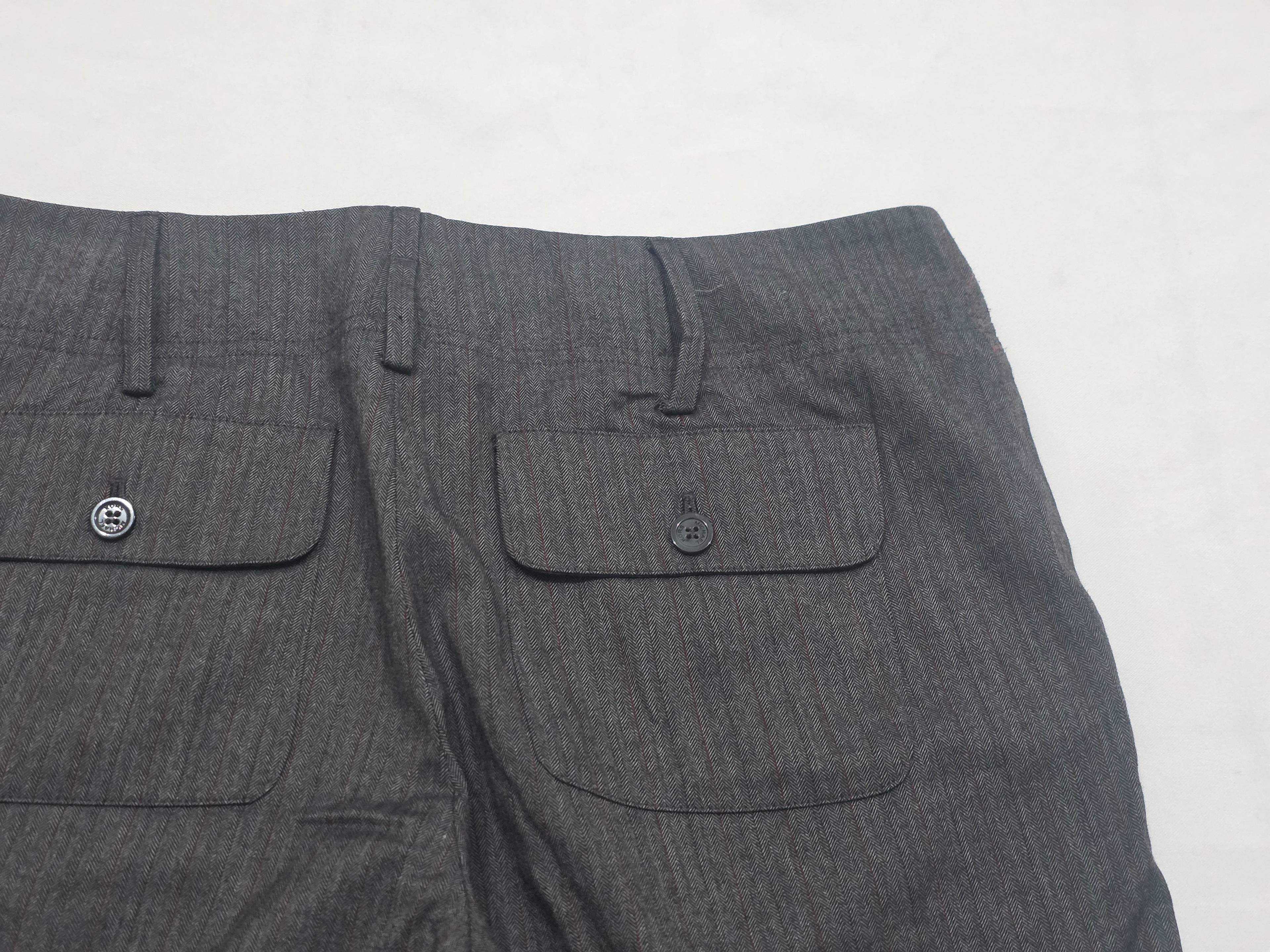 Pantalon Michael Kors Mujer Talla 6vestir Gris Con Lineas