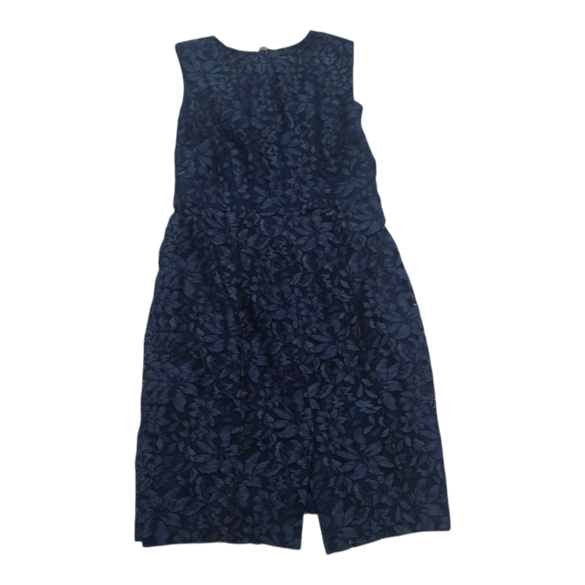 Vestido Tommy Hilfigermujer Talla 4 Azul Floreado Sin Mangas