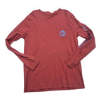 Playera Vineyard Vines Mujer Manga Larga Coral Talla Chica