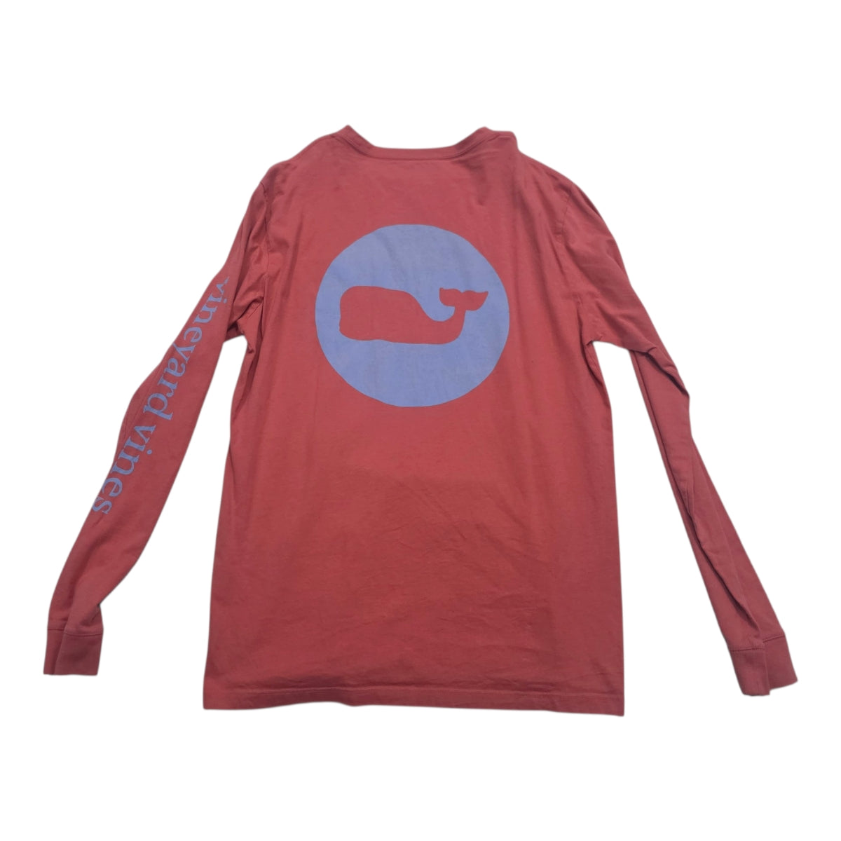 Playera Vineyard Vines Mujer Manga Larga Coral Talla Chica