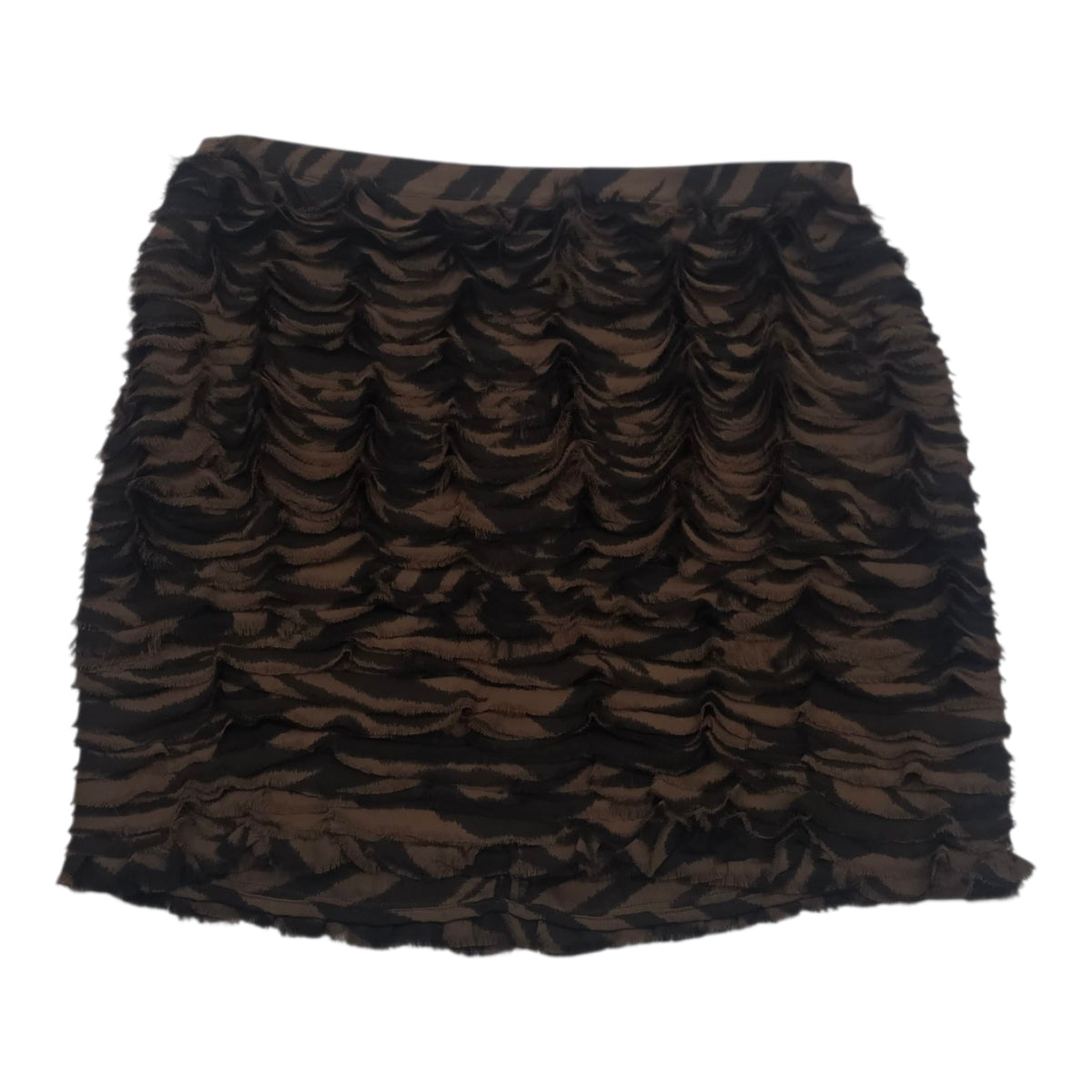 Falda Michael Kors De Mujer Talla 6 Cafe Animal Print
