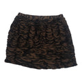 Falda Michael Kors De Mujer Talla 6 Cafe Animal Print