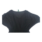 Vestido Ralph Lauren De Mujer Talla Chica Color Negro Amplio