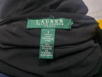 Vestido Ralph Lauren De Mujer Talla Chica Color Negro Amplio
