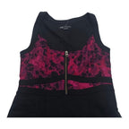 Vestido Armani Exchange De Mujer Color Negro Con Rosa