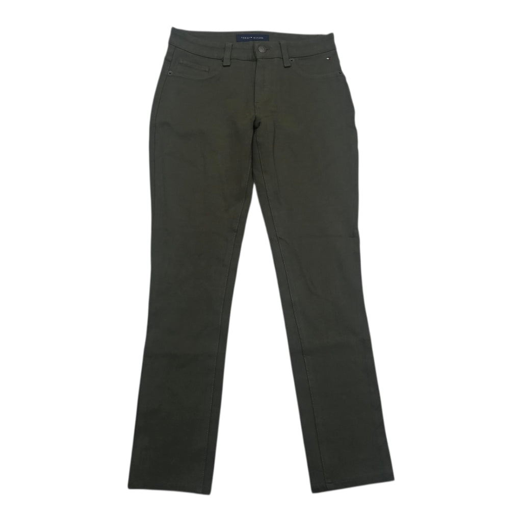 Pantalon Tommy Hilfiger De Mujer Talla 4 Color Verde