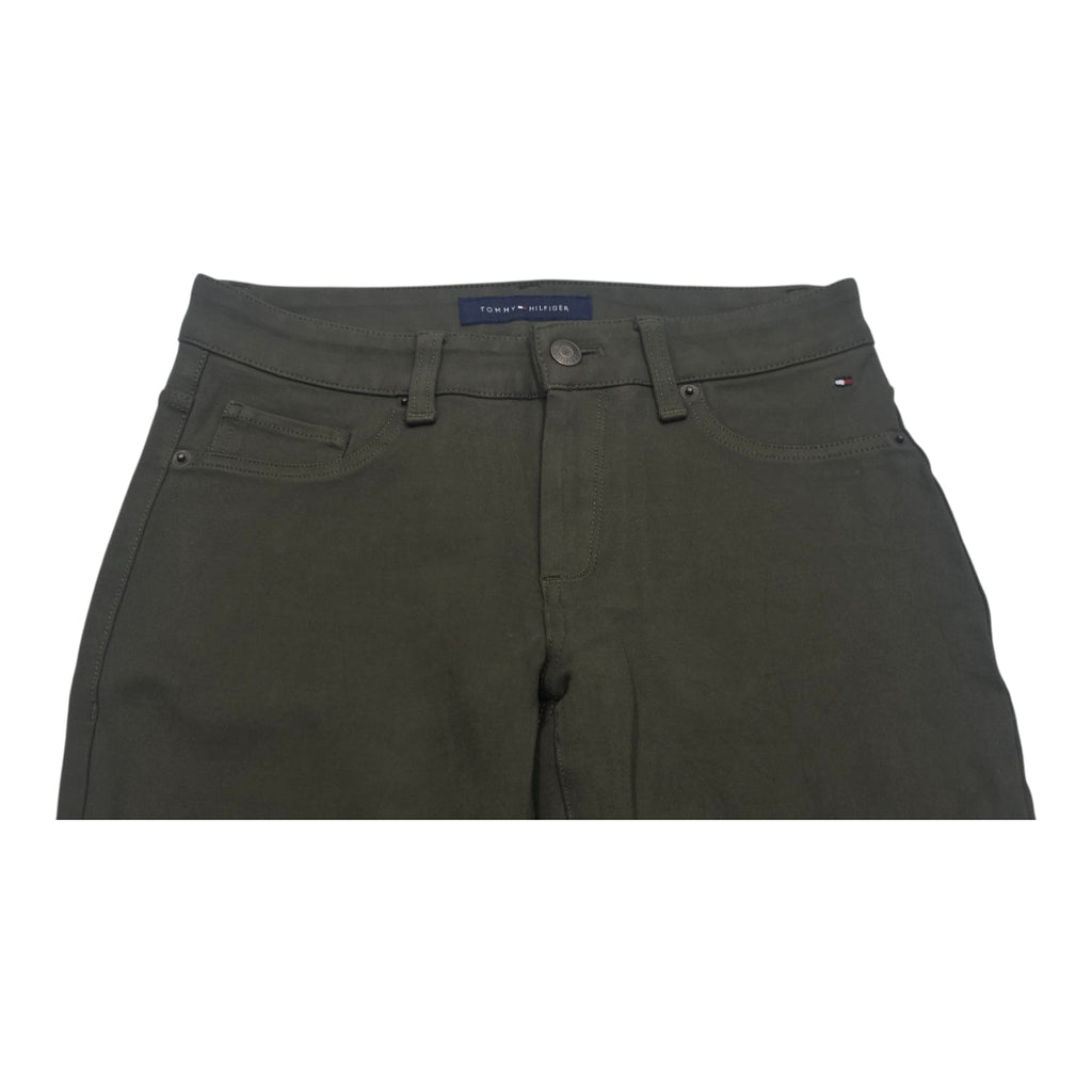 Pantalon Tommy Hilfiger De Mujer Talla 4 Color Verde