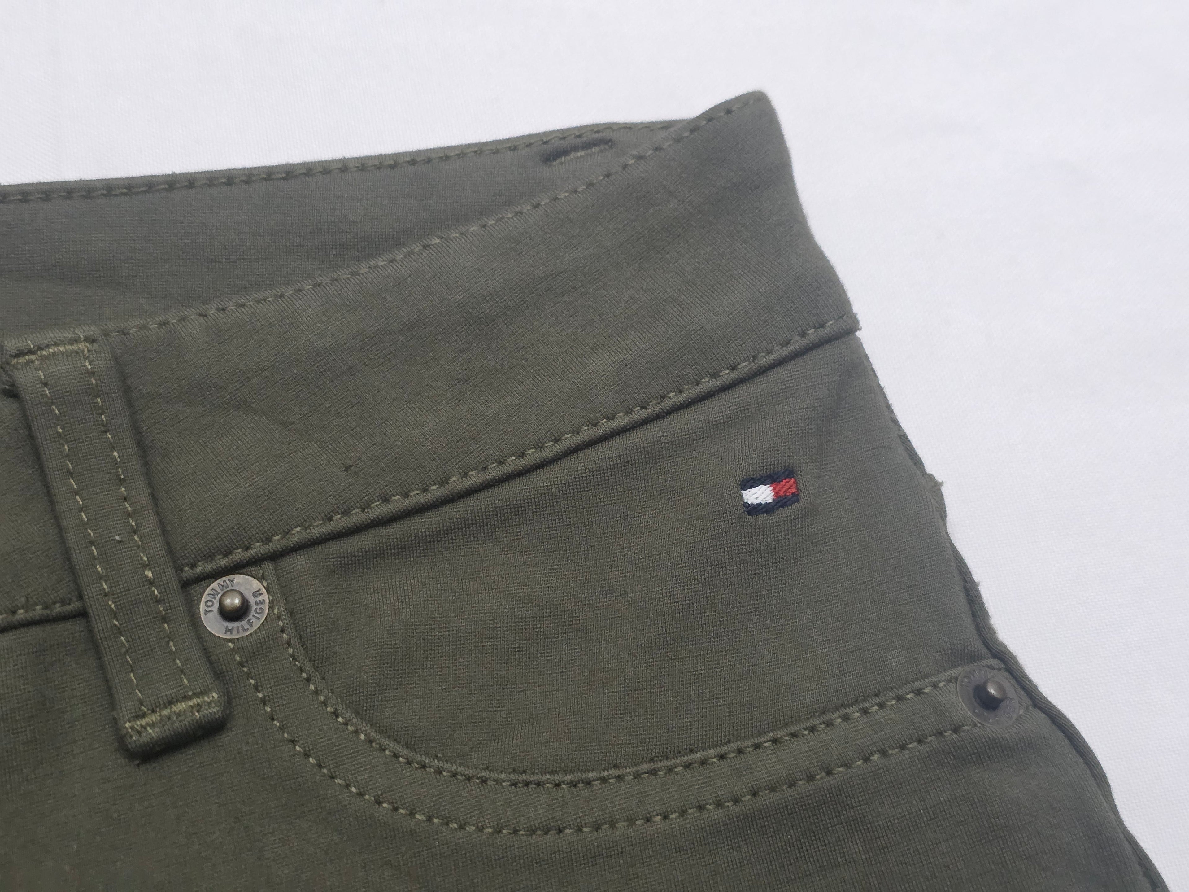 Pantalon Tommy Hilfiger De Mujer Talla 4 Color Verde