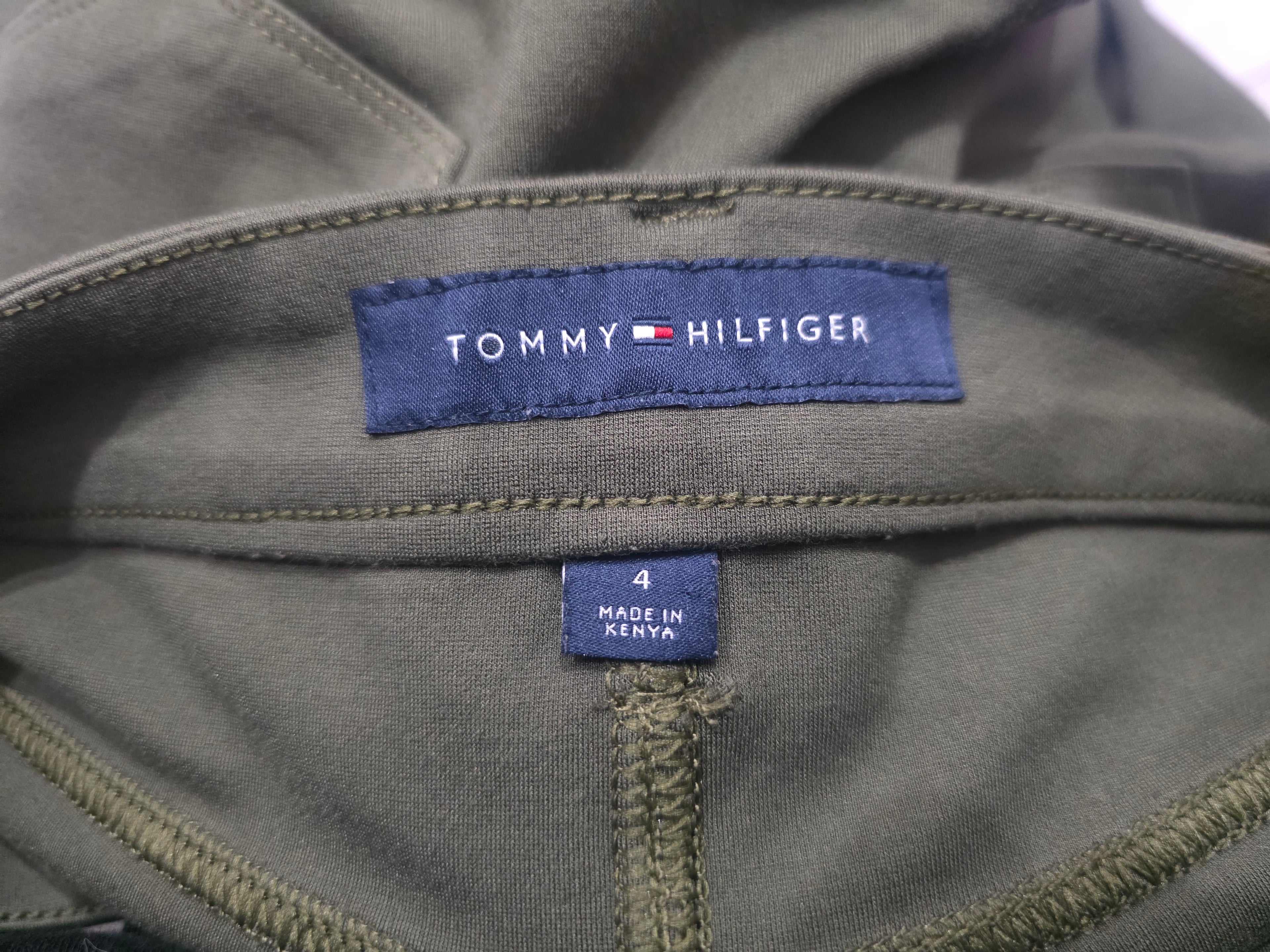 Pantalon Tommy Hilfiger De Mujer Talla 4 Color Verde