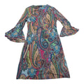 Vestido Multicolor Tommy Hilfiger Mujer Talla 6 Manga Larga