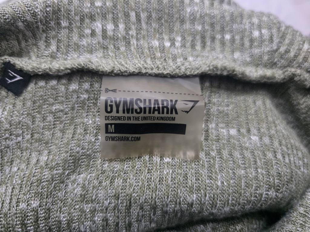 Sudadera Corta Gymshark De Mujer Mediana Color Verde
