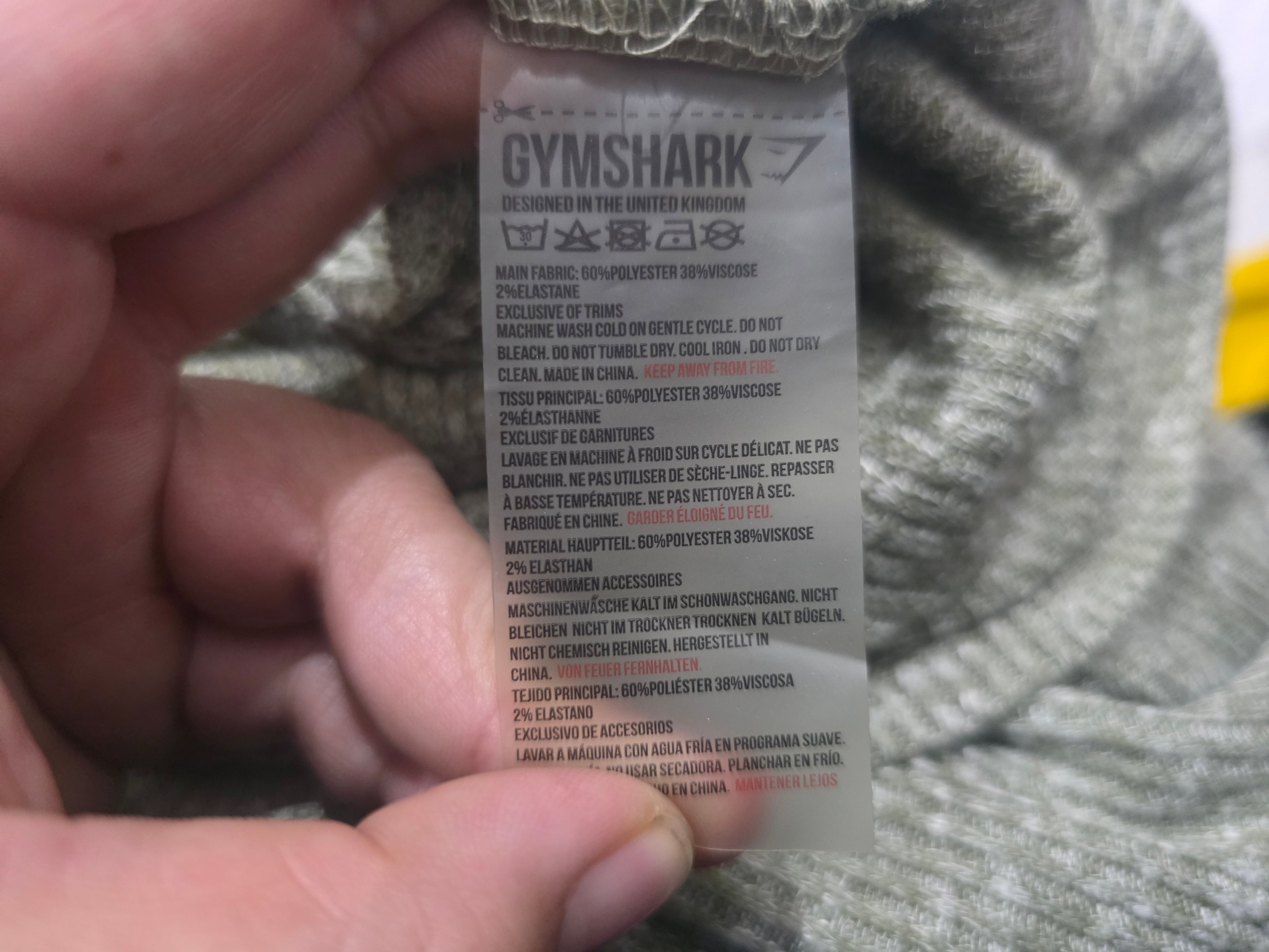 Sudadera Corta Gymshark De Mujer Mediana Color Verde