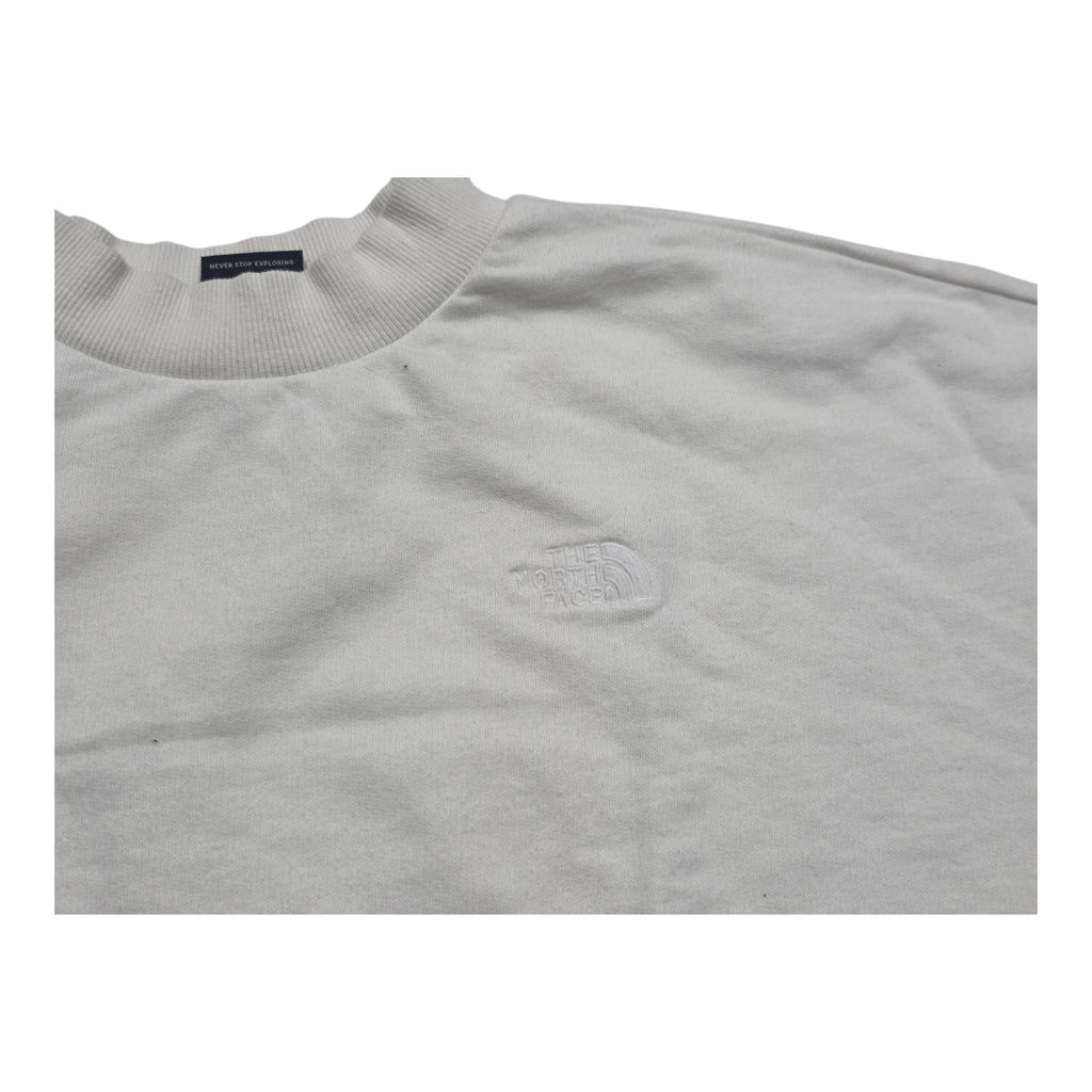Sudadera The North Face Color Blanco Mediano Cuello Redondo