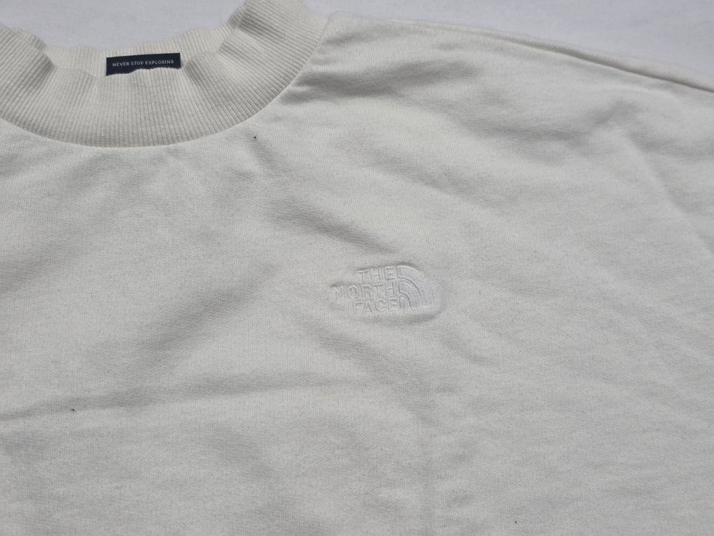 Sudadera The North Face Color Blanco Mediano Cuello Redondo