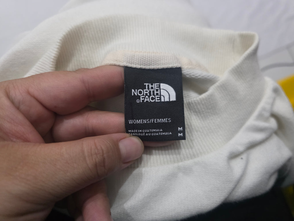 Sudadera The North Face Color Blanco Mediano Cuello Redondo