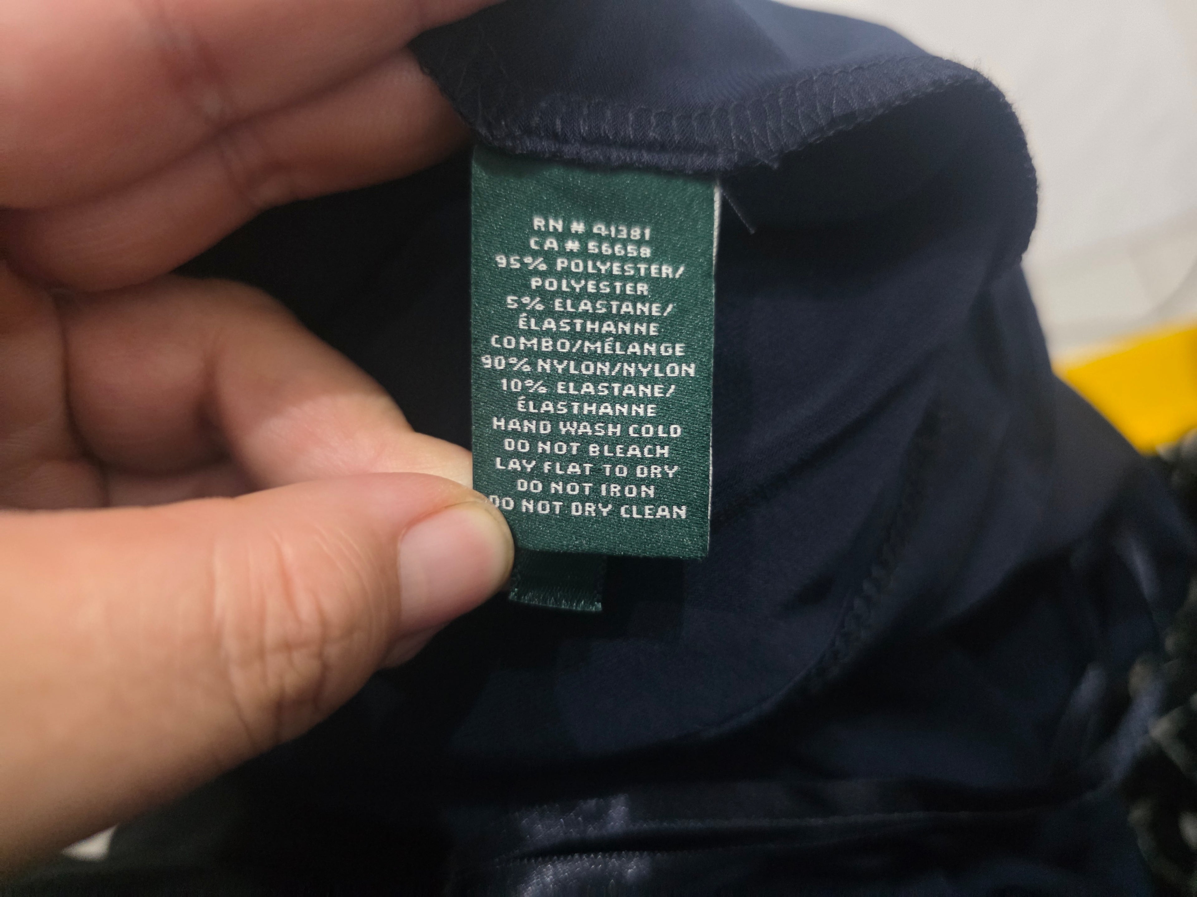 Vestido Ralph Lauren De Mujer Talla 10 Azul Marino Drapeado