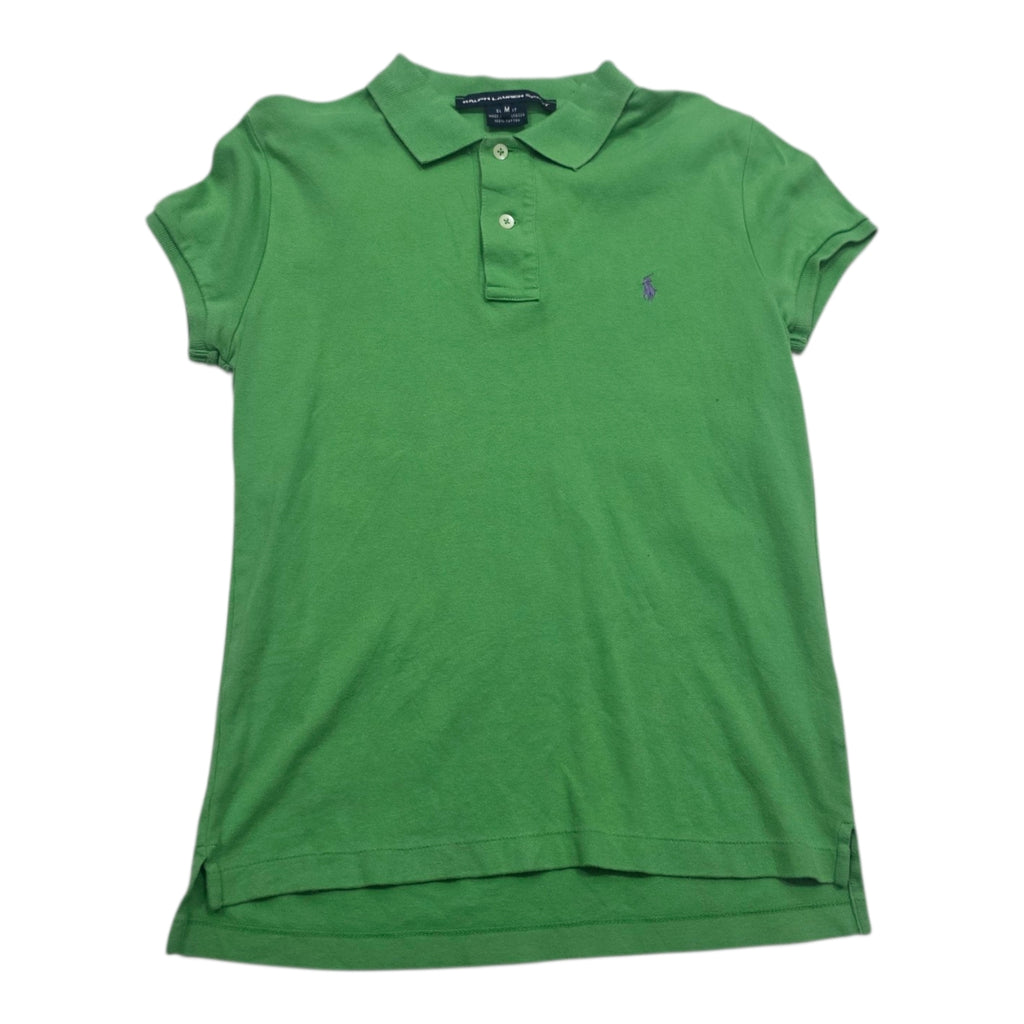 Playera Ralph Lauren Mujer Mediana Color Verde Poni Morado