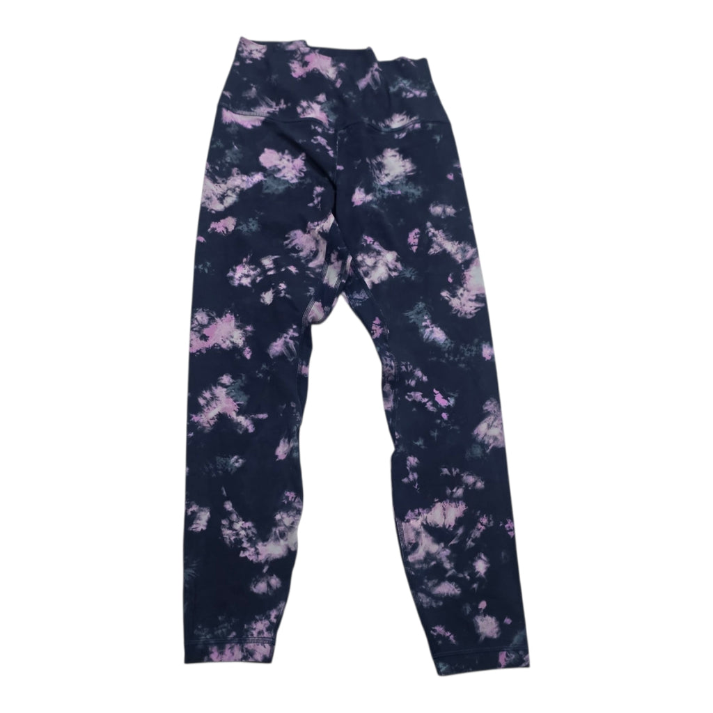 Legging Lululemon De Mujer Talla 8 Tie Dye Morado/azul