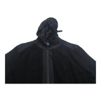 Chamarra Ligera Con Transparencia Color Negro De Mujer