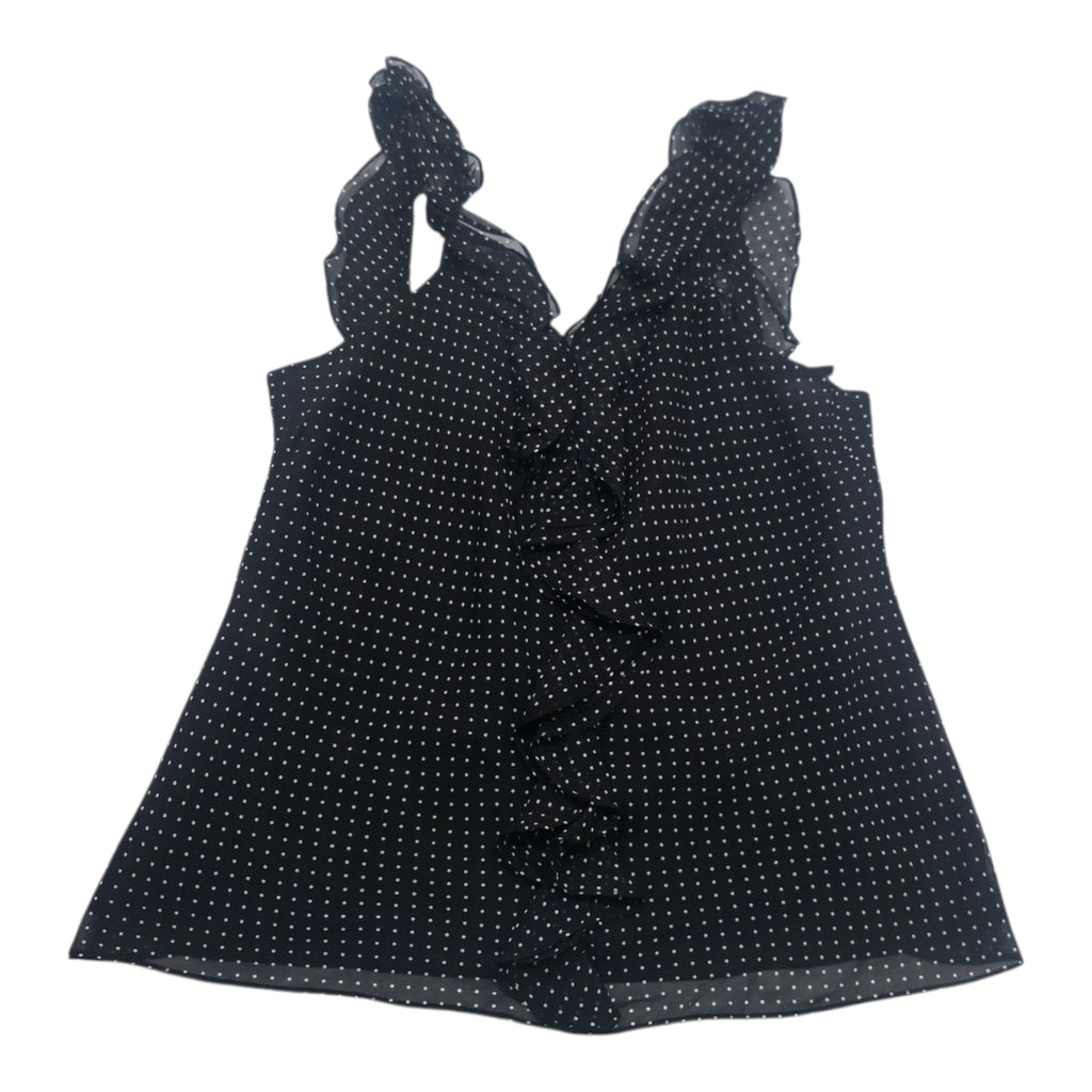 Blusa Ralph Lauren De Tirantes Con Lunares