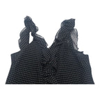 Blusa Ralph Lauren De Tirantes Con Lunares