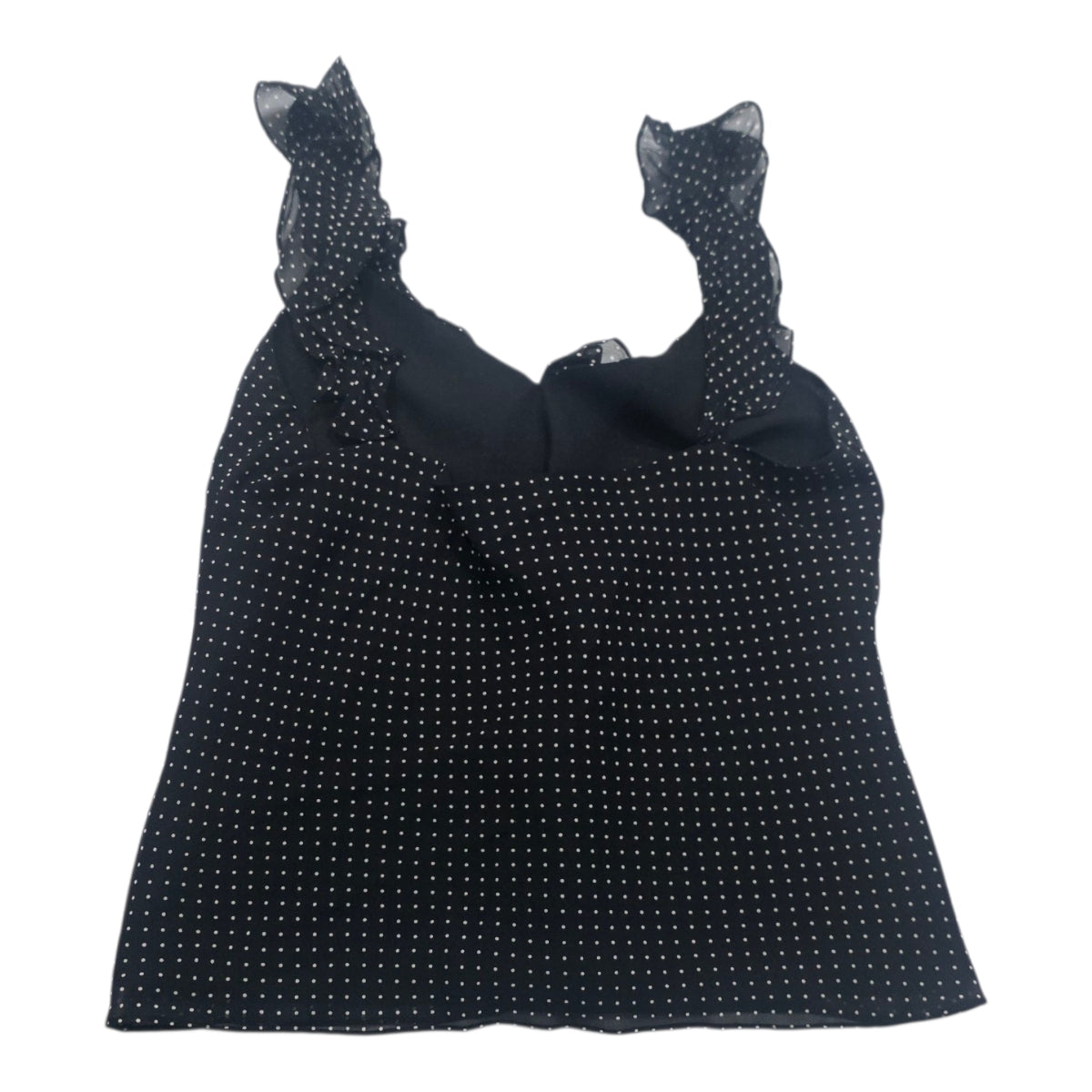 Blusa Ralph Lauren De Tirantes Con Lunares
