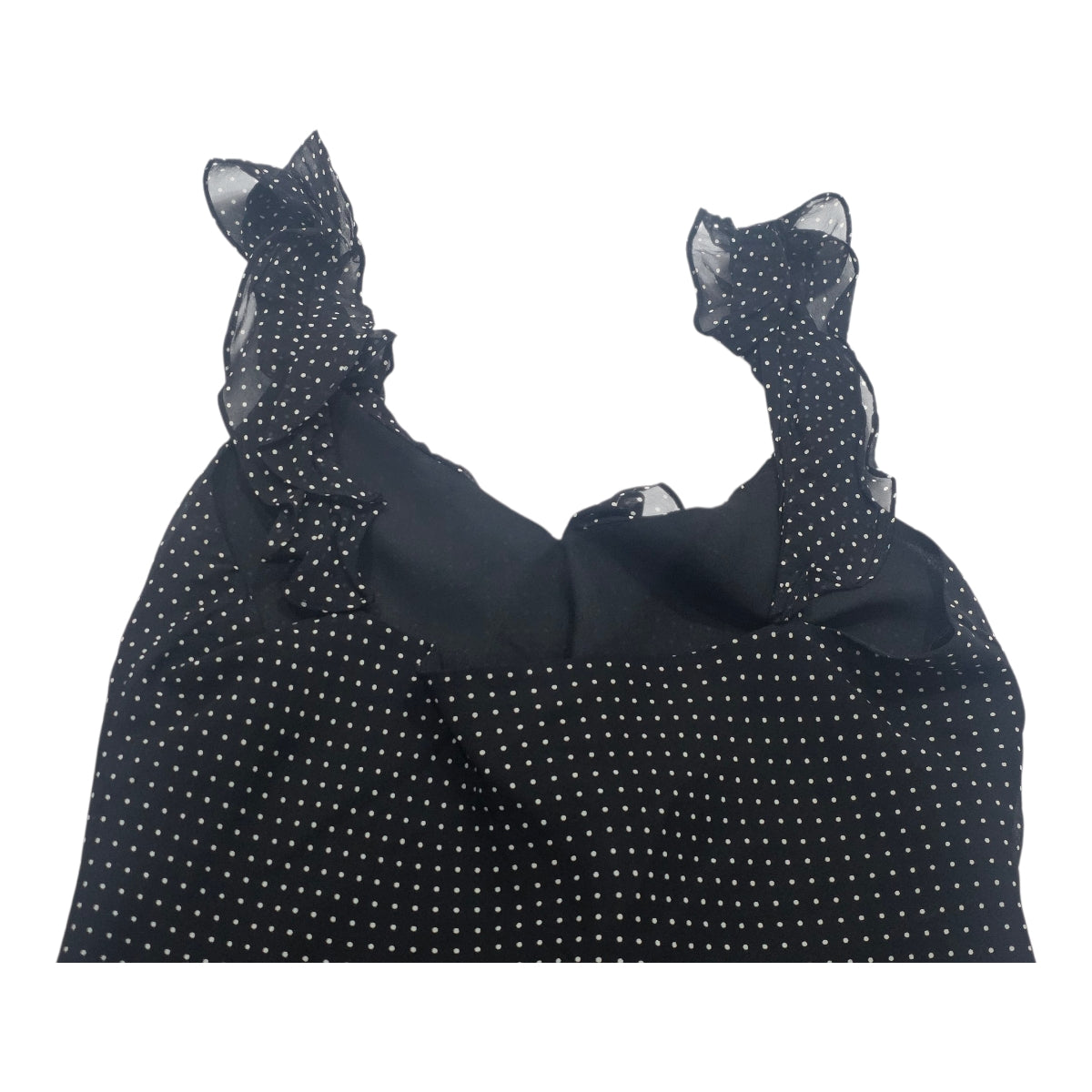 Blusa Ralph Lauren De Tirantes Con Lunares