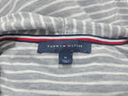 Sudadera Tommy Hilfiger De Mujer Gris Rayada